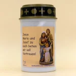 LED-Grablicht Heilige Familie weiss