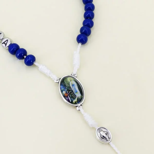 Lourdes-Rosenkranz mit Namen