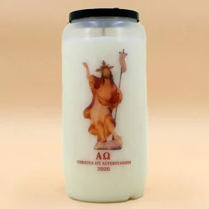 Grabkerze Nr. 7 Ostern 2026 – Auferstandener Jesus