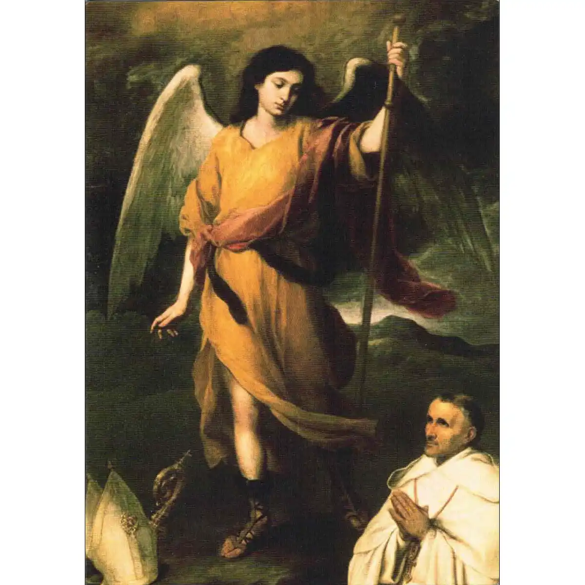 Gebetskarte zum St. Raphaels-Öl