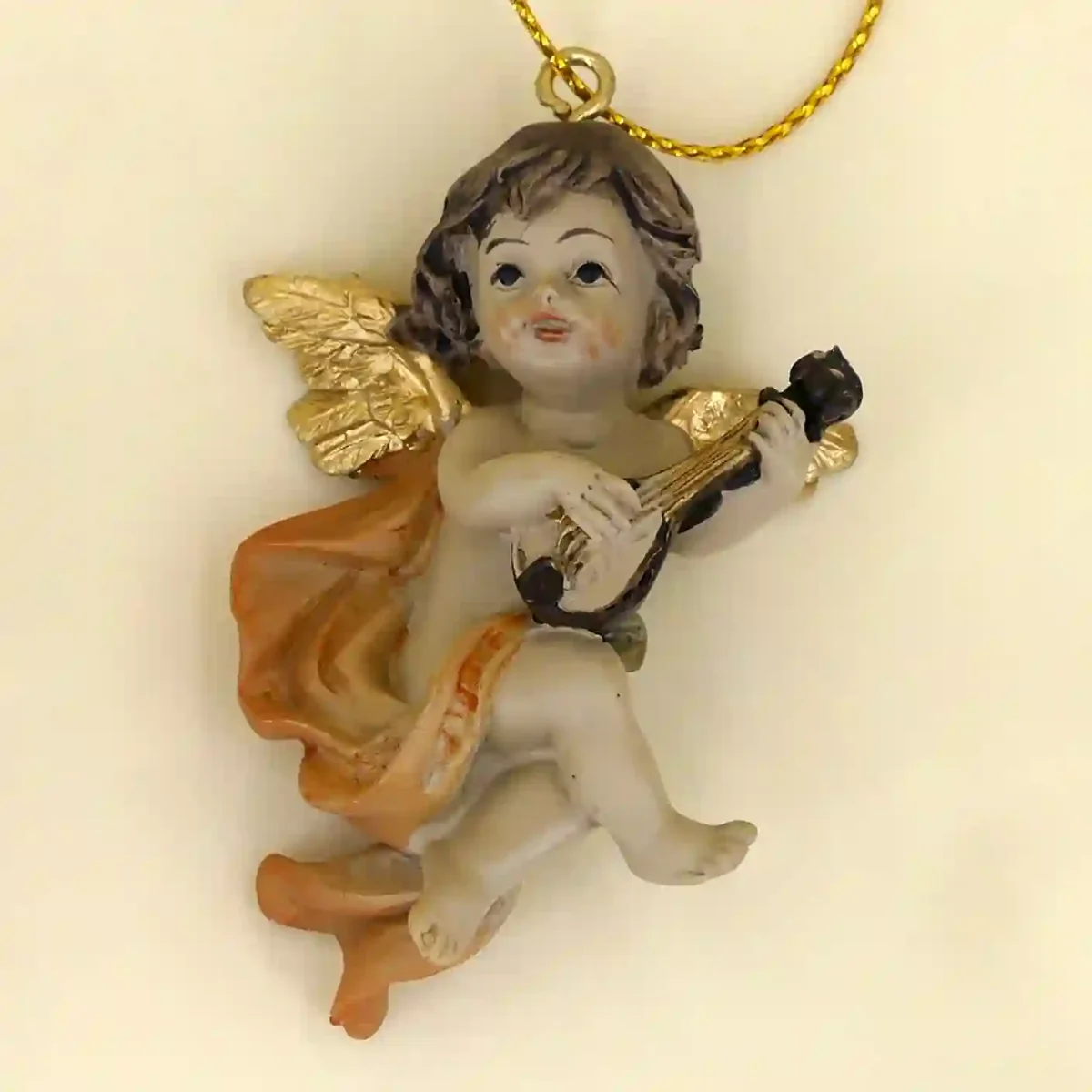 Engel mit Harfe zum Aufhängen 5,5 cm