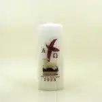 Osterkerze 2026 – Alpha und Omega