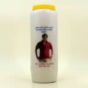 Novenenkerze Heiliger Carlo Acutis