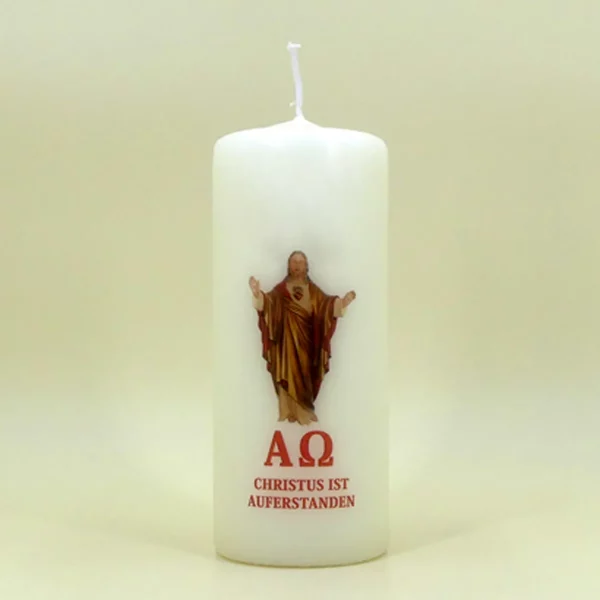 Osterkerze Auferstandener Jesus Osterkerze Auferstandener Jesus