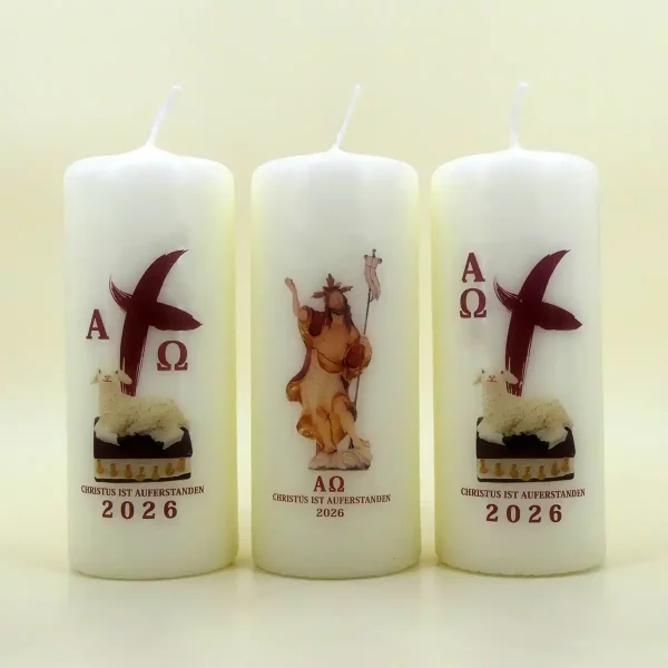 Osterkerzen Set 2026