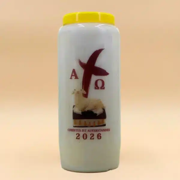 Grablicht Nr. 7 Ostern 2026 – Alpha und Omega
