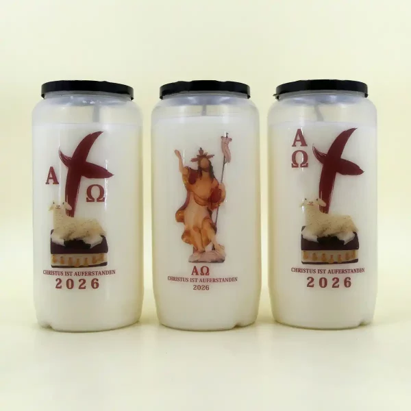 Grabkerze Nr. 7 Ostern 2026 Set