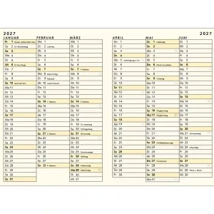 Taschenkalender Alles hat seine Zeit 2027