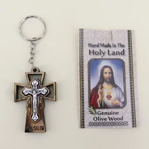 Kreuz – Schlüsselanhänger aus Bethlehem