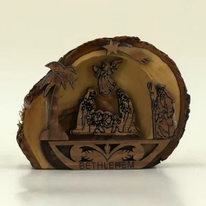 Mini Krippe aus Bethlehem 7 cm