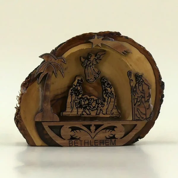 Mini Krippe aus Bethlehem 7 cm