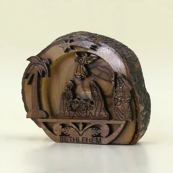 Mini Krippe aus Bethlehem 7 cm