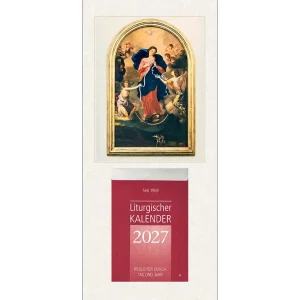 Liturgischer Kalenderblock Maria Knotenlöserin 2027
