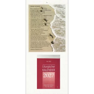 Liturgischer Kalenderblock Spuren im Sand 2027