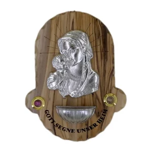 Weihwasserbecken Maria mit Jesus aus Bethlehem