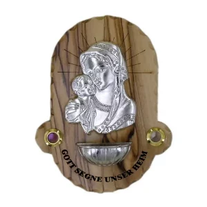 Weihwasserbecken Maria mit Jesus aus Bethlehem