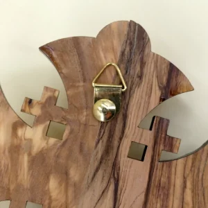 Jerusalemer Kreuz mit Erde aus dem Heiligen Land 16 cm