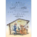 Weihnachtskarte – In der Heiligen Nacht