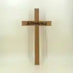 Sühnekreuz aus Holz 32 bis 37 cm