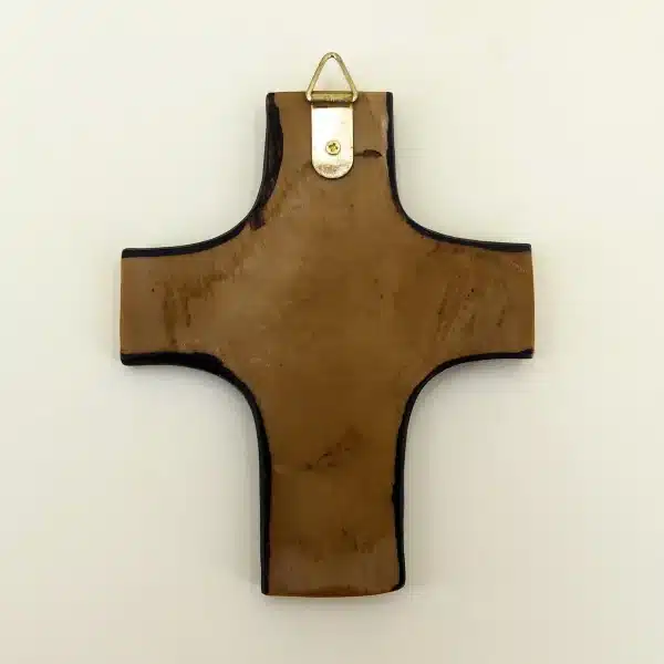 Wandkreuz – Bleib sein Kind blau 13 cm