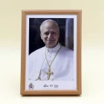 Papst Leo XIV Bild mit Unterschrift