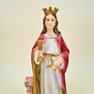 Heilige Barbara mit Turm 20 cm