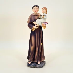 Heiliger Antonius von Padua mit Kind 21 cm