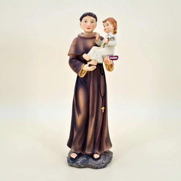Heiliger Antonius von Padua mit Kind 21 cm Heiliger Antonius von Padua mit Kind 21 cm