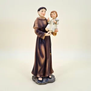 Heiliger Antonius von Padua mit Kind 21 cm