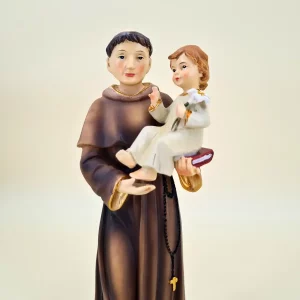 Heiliger Antonius von Padua mit Kind 21 cm