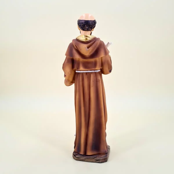 Heiliger Franziskus von Assisi mit Tauben 21 cm