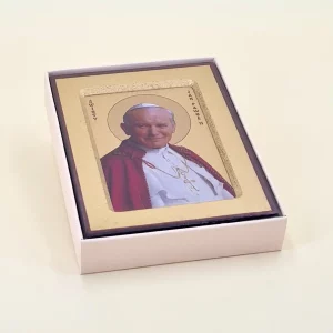 Ikone heiliger Papst Johannes Paul II 13 cm