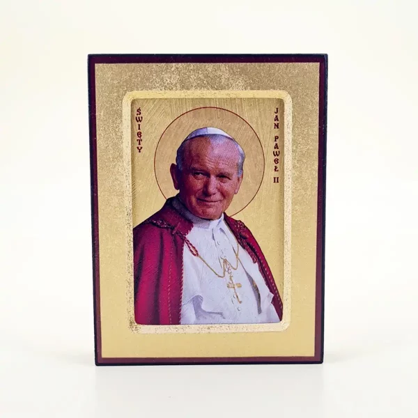 Ikone heiliger Papst Johannes Paul II 18 cm