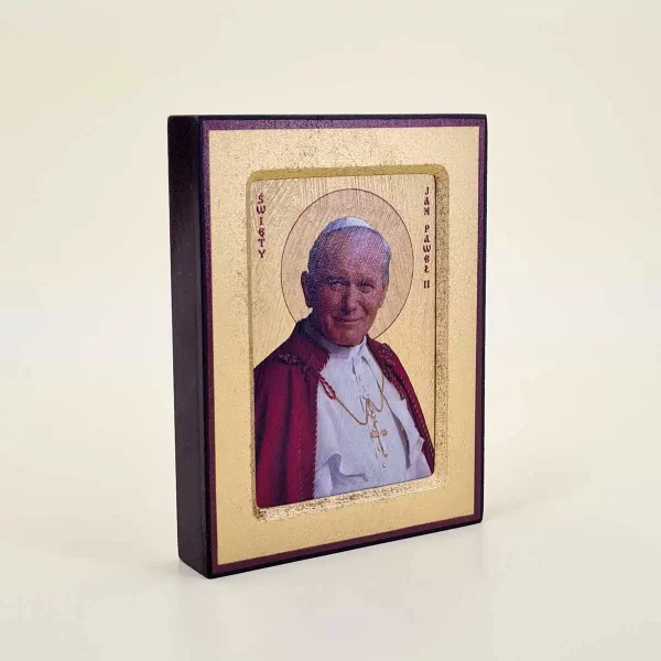 Ikone heiliger Papst Johannes Paul II 18 cm