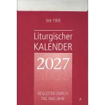 Liturgischer Kalenderblock 2027