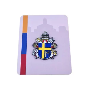 Anstecker mit Wappen von Papst Johannes Paul II aus Krakau