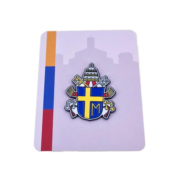 Anstecker mit Wappen von Papst Johannes Paul II aus Krakau