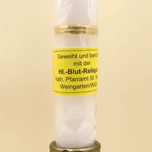 Stabkerze Heilig Blut geweiht