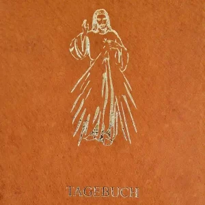 Tagebuch der Schwester Faustyna Kowalska im Ledereinband hellbraun