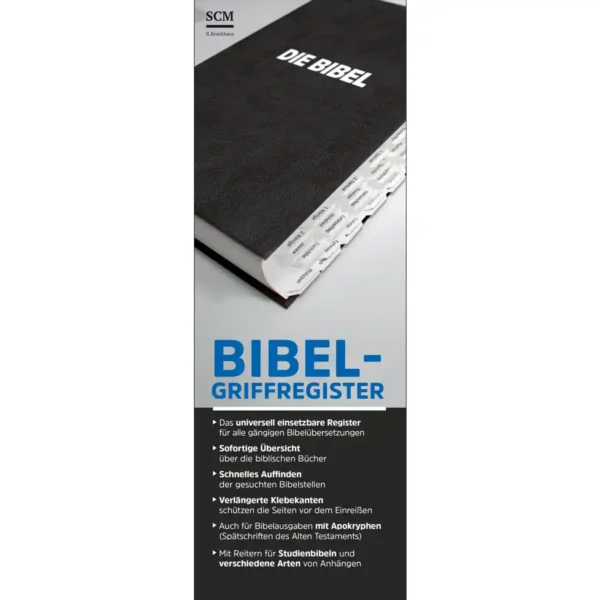 Bibel Griffregister weiss