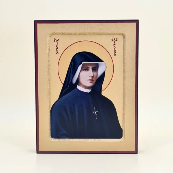 Ikone Heilige Schwester Faustina 18 cm Ikone Heilige Schwester Faustina 18 cm