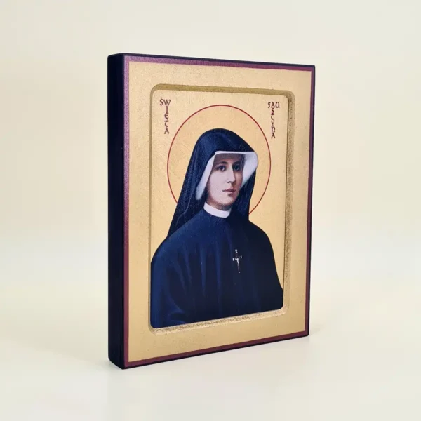 Ikone Heilige Schwester Faustina 18 cm