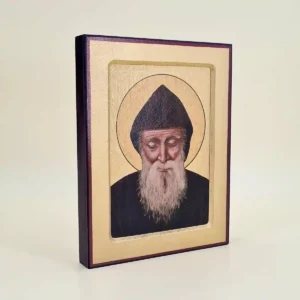 Ikone Heiliger Charbel 18 cm