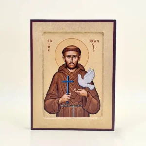 Ikone Heiliger Franziskus von Assisi 18 cm