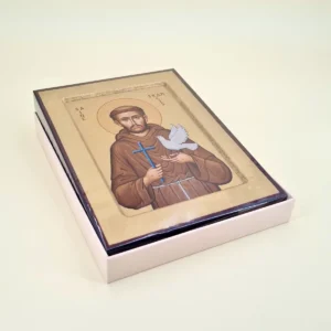 Ikone Heiliger Franziskus von Assisi 18 cm