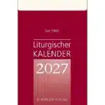 Liturgischer Kalenderblock 2027 Großdruck