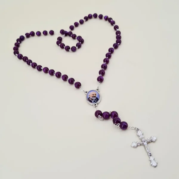Reliquienrosenkranz Heiliger Pater Pio Reliquienrosenkranz Heiliger Pater Pio