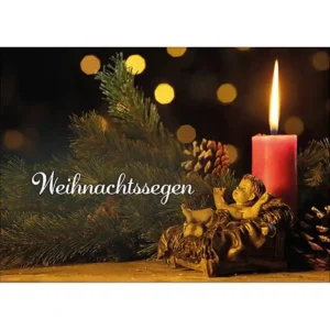 Weihnachtssegen – Glückwunschkarte