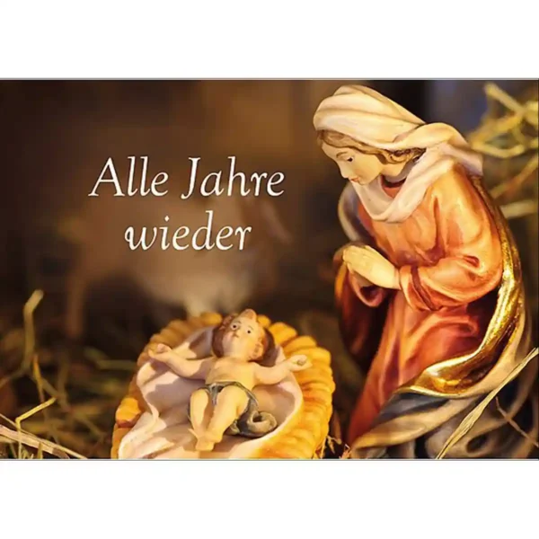 Alle Jahre wieder A7 – Mini-Weihnachtskarte Alle Jahre wieder A7 – Mini-Weihnachtskarte