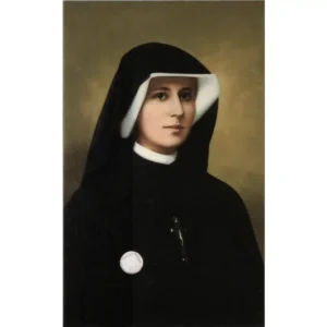 Gebet zur heiligen Schwester Faustina mit Reliquie